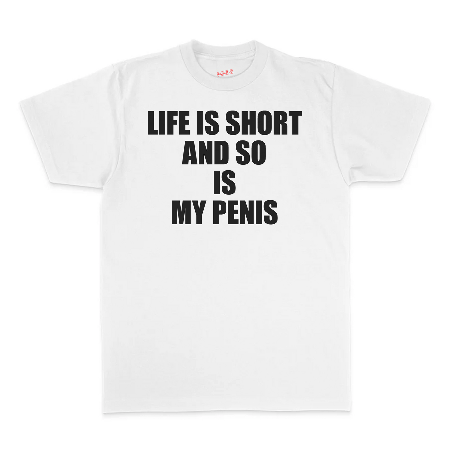 Life Is Short And So Is My Penis T-Shirt