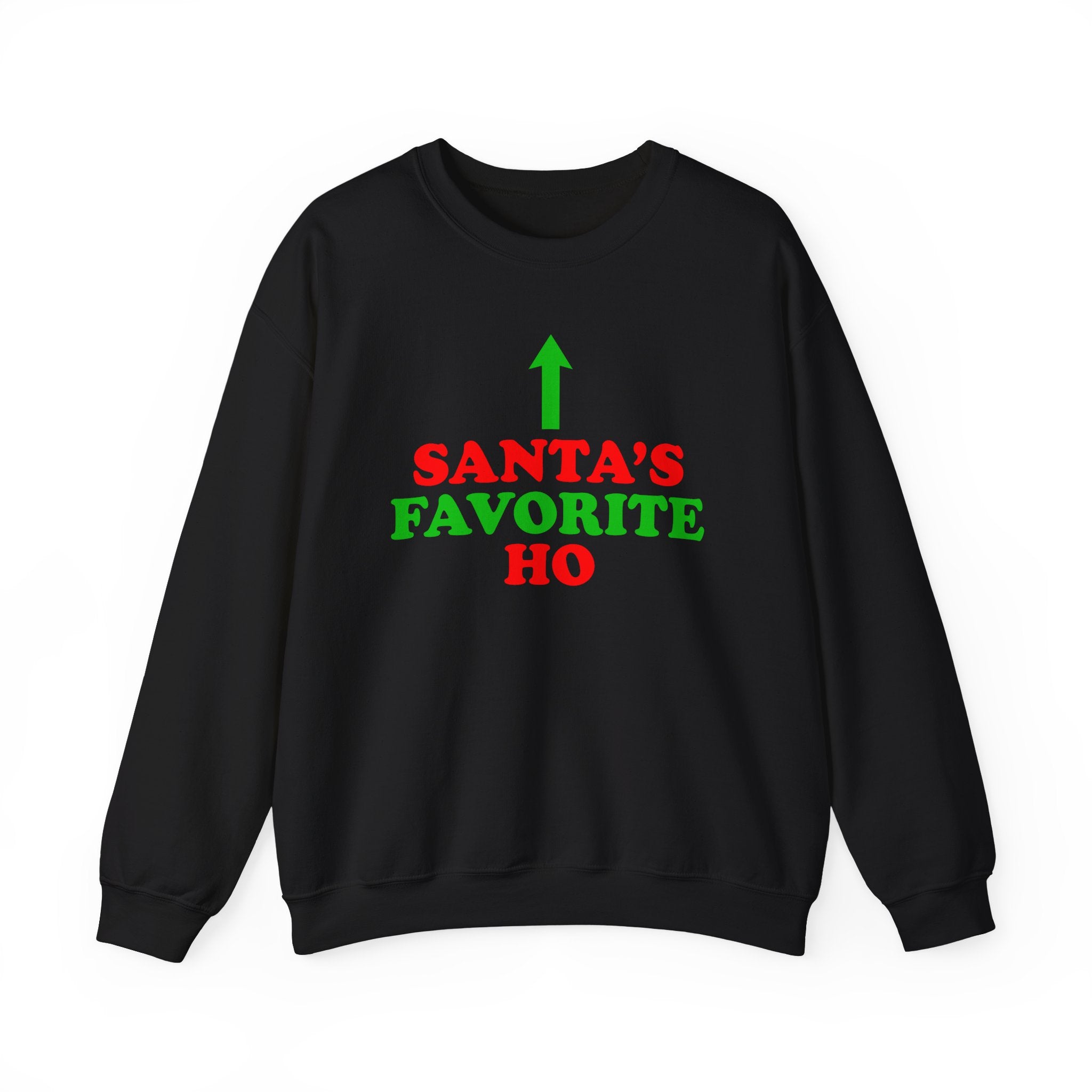 SANTA'S FAVORITE HO CREWNECK