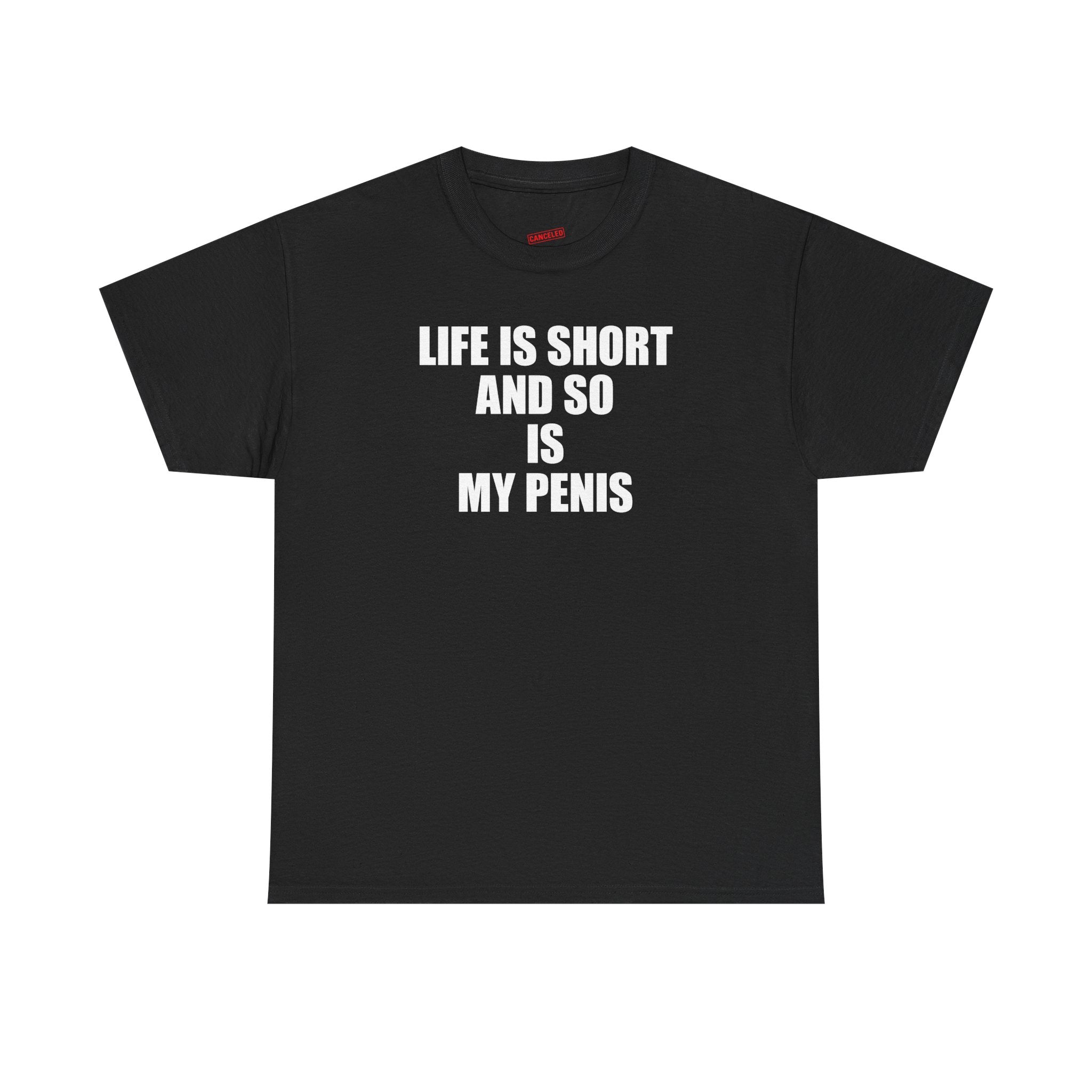 Life Is Short And So Is My Penis T-Shirt