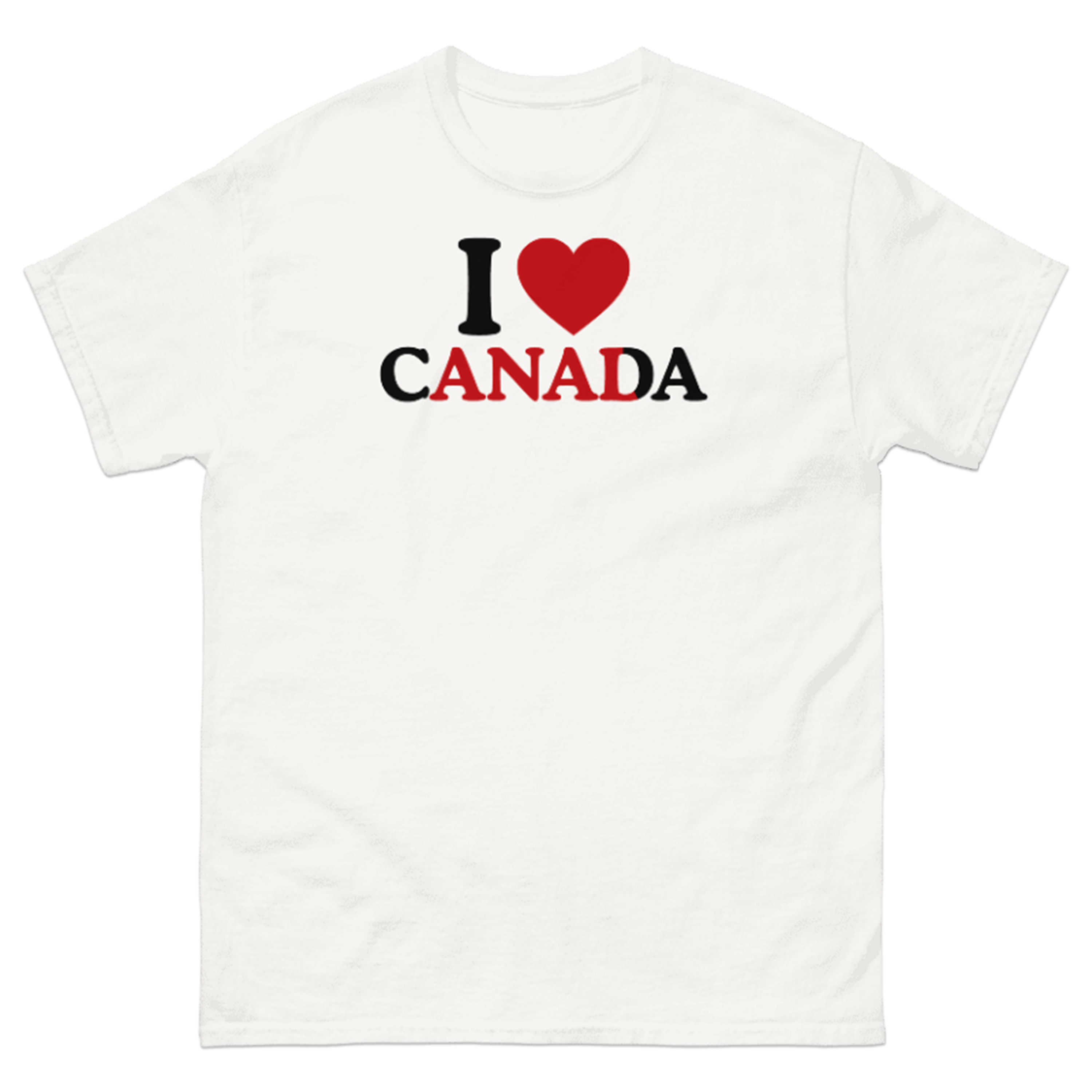 I LOVE CANADA T-SHIRT