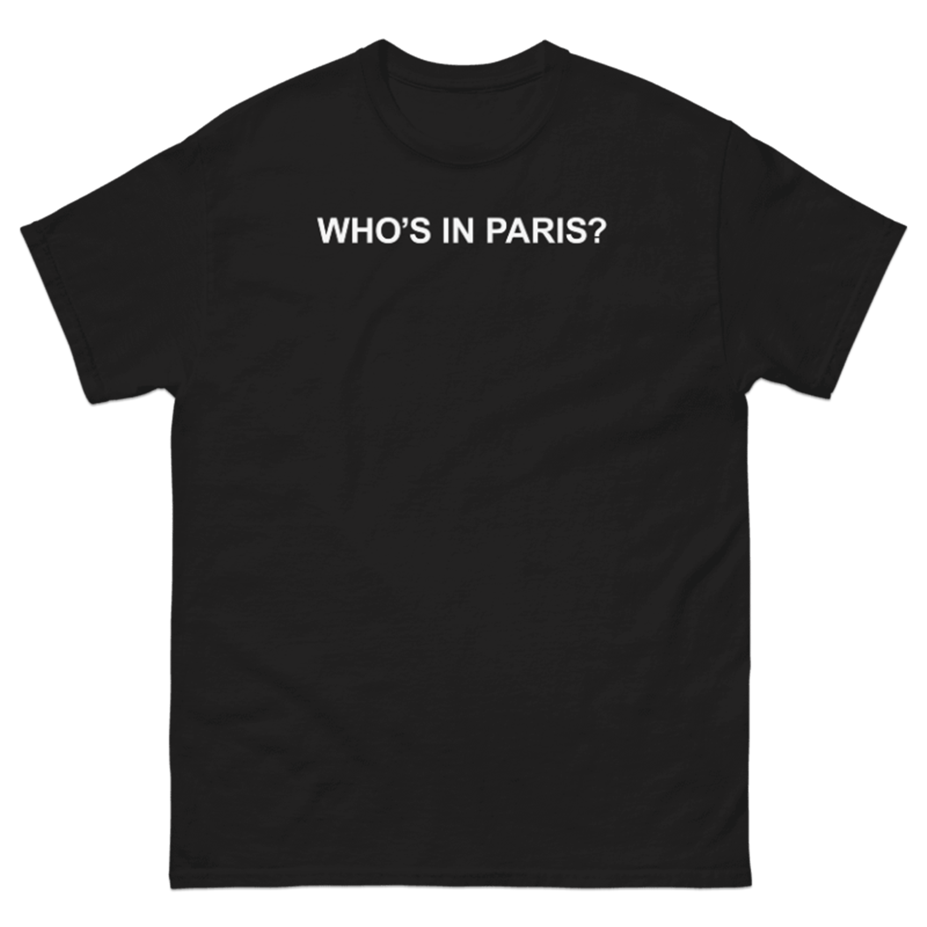 WHO'S IN PARIS? T-SHIRT